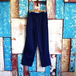Kids Boys Starter Track Pants Side Stripe Elastic Waist XLARGE Royal Spice